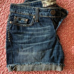 BKE denim shorts